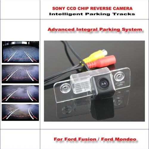 Auto Rear Camera For Ford Mondeo MK2 MK3 / Fusion 2002-2012 HD Parking Intelligentized Dynamic Guidance CAM