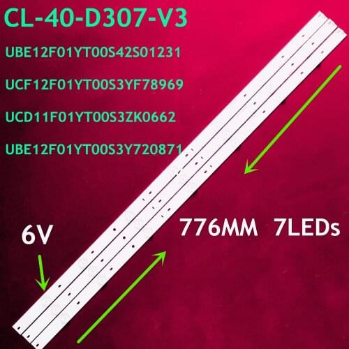 CL-40-D307-V3 CF12F01YT00S3YF78969 For 40PFL5708/F7 40PFL3188 40pfg4109/78 40phg4109/78 40PFT4109/60 40PFL3088H TPT400LA-HM06