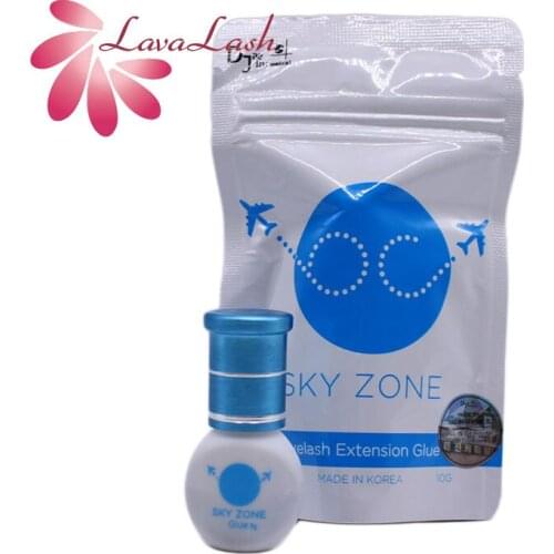 1 Bottle Sky Zone Glue Eyelash Extensions 5g New Brand Fast Dry Glue Low irritation False eyelash glue lashes Makeup Tools