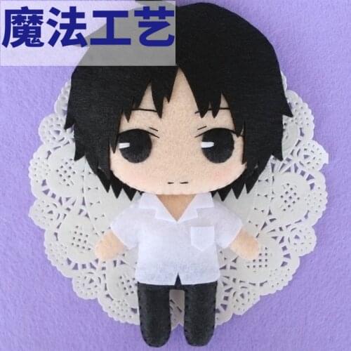 Natsumes Book of Friends Anime Handmade DIY Key Ring Pendant DIY Material Package Assemble By Cutting And Sewing