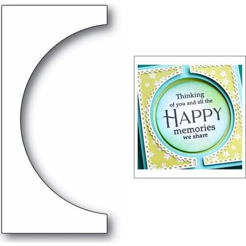 Hot 2020 New Metal Cutting Dies Foil Stencils For DIY Scrapbooking Arch Pattern Frame Album Decorative Embossing Craft Dies Cut