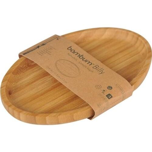 Billy Snack Plate Small | Environmentally Friendly Bamboo | Home--Plate | Made in Turkey