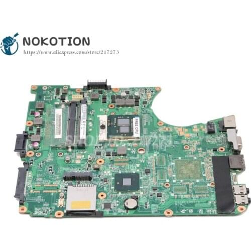 NOKOTION Laptop Motherboard For Toshiba Satellite L655 31BL6MB00N0 A000075480 DA0BL6MB6G1 HM55 GMA HD DDR3