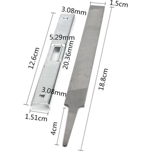 Garden Depth Gauge Flat File Kit For General Chainsaw File Guide Trimmer Parts Depth Gauge Woodworking Sharpening Tool Kit