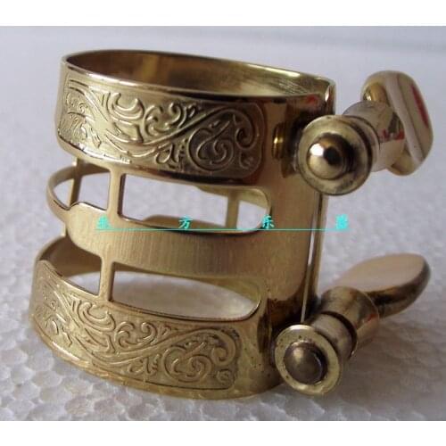 Sax parts Perfect beautiful Alto saxophone Ligature LZH-1999