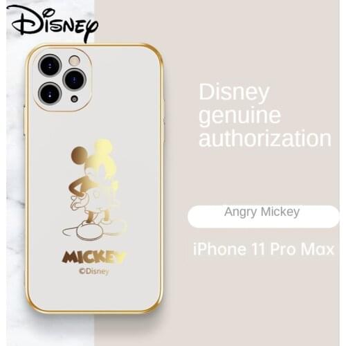 DISNEY Mickey silicone case for iPhone 11 11Pro 11pro max Official Liquid Silicon 360 Full Cove