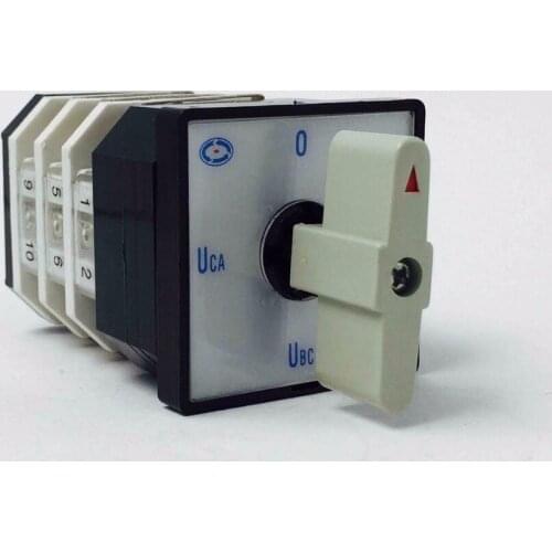Universal Change-over Switch LW12-16YH3/3 Silver Contact Three Section Three Archives Control Voltage
