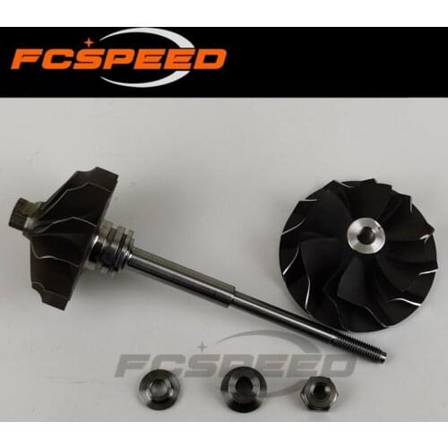 Turbocharger shaft and wheel TF035 49135-04020 28200-4A200 Turbo rotor for Hyundai Gallopper 2.5 TDI 99HP D4BH 4D56 TCI