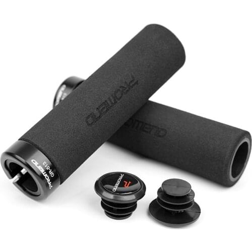 PROMEND Bicycle Grips MTB Bike Sponge Handlebar Grips Anti-skid Shock-absorbing Soft Bike Grips Cycling Handle Cover Bike Parts