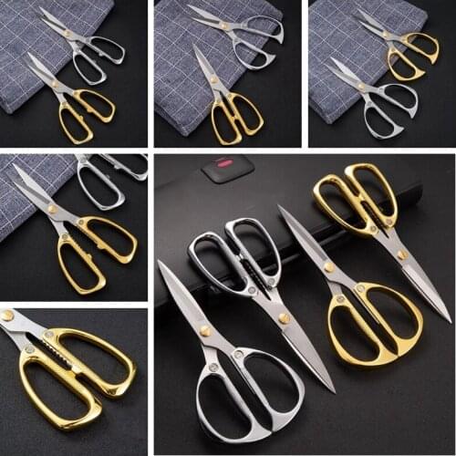 Cross Stitch Retro Vintage High Quality European Antique Sewing Tailor Scissors Handicraft DIY Household Fabric Cut Trim Shear
