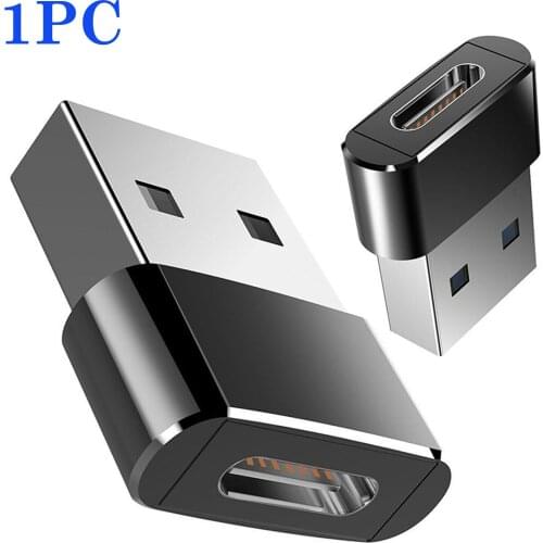 1/3/5 PCS USB Type-C Female To USB 3.0 Male Converter Adapter USB C To USB A Connector Standard Charging Data Transfer Wholesale