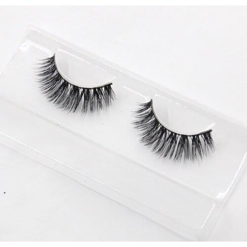 100% real siberian mink fur strip eyelash mink lashes