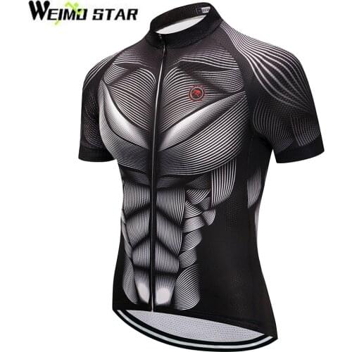 2020 Cycling Jersey Mtb Bicycle Clothing Bike Wear Clothes Short Sleeve Maillot Shirt Roupa Ropa De Ciclismo Black Muscle Green