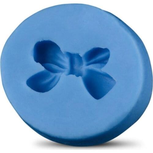 3D Bow Bowknot Shape Chocolate Candy Jello Silicone Sugar Cake Mold For Fondant Decorating Tools Soap DIY Cooking Tools