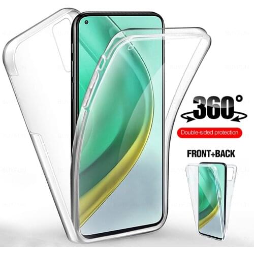 360 Full Body Protection Phone Cases For Xiaomi Mi 10T Pro Soft TPU Back Cover for Xiaomi xio mi Mi 10t 9 lite xioami 11