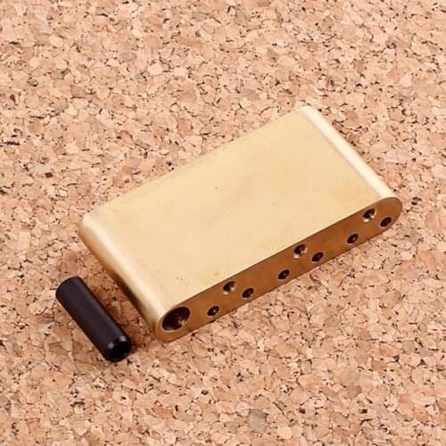 Electric Guitar Tremolos Bridge Block with Bar Kit Set Suitable for ST Guitar