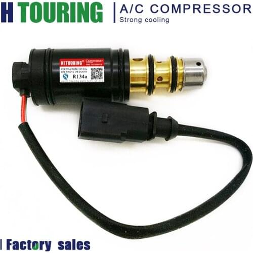 For Denso 6SEU16C 7SEU17C Car Air Conditioning AC Compressor Electronic Control Solenoid Valve for Seat Skoda Fabia