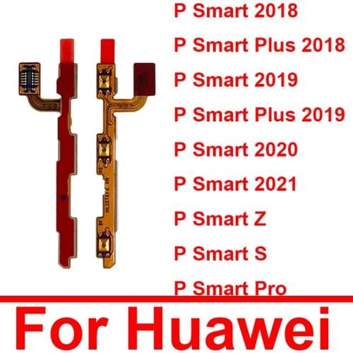 Power & Volume Button Flex Cable For Huawei Honor P Smart 2019 Plus Z On Off Power Volume Switch Up And Down Flex Ribbon Parts