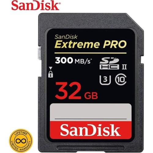 Sandisk Extreme Pro SDXC UHS II 32GB 64GB High Speed Micro SD Card 128GB 256GB Memoria Flash Memory Card A2 U3 V30 Microsdxc 4K