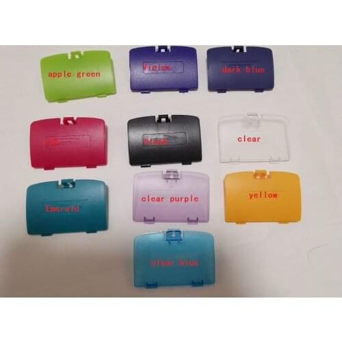 Battery Cover Door Lid Replacement For GBC Housing Back Case For Nintendo Gameboy Color
