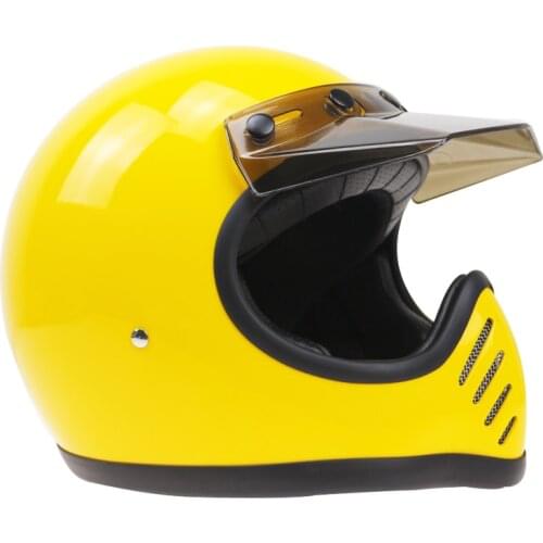 5 color available MOTO III style full face retro helmet Full Face motorcycle helmet husbands gift helmet DOT safey helmet