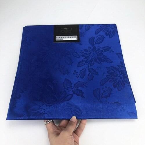 Newest design teal green nigerian gele headtie fabric 1pcs/bag HLX043 wedding aso ebi african regular headtie