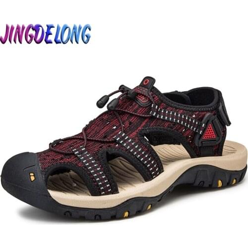 New Mens Sandals Summer Outdoor Men Shoes Breathable Sandals for Men Fashion Mens Footwear Summer Fashion Zapatos De Hombre