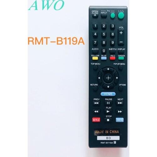 New original TV intelligent remote controller for Sony RMT-B119A For is suitable for BDP-BX110 BDP-BX310 BDP-S3100 BDP-BX510