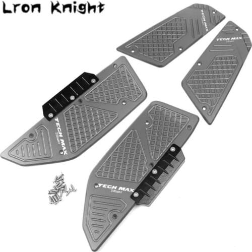 For YAMAHA T-max Tech Max TMAX 560 TMAX560 2019 2020 Motorcycle Scooter Front & Rear Footrest Step Footboard Pedals Foot Pegs
