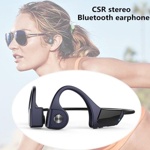 Sport Bluetooth Headphones For Xiaomi huawei Bone Conduction Wireless CSR Chip Headset Waterproof Sweatproof earphone