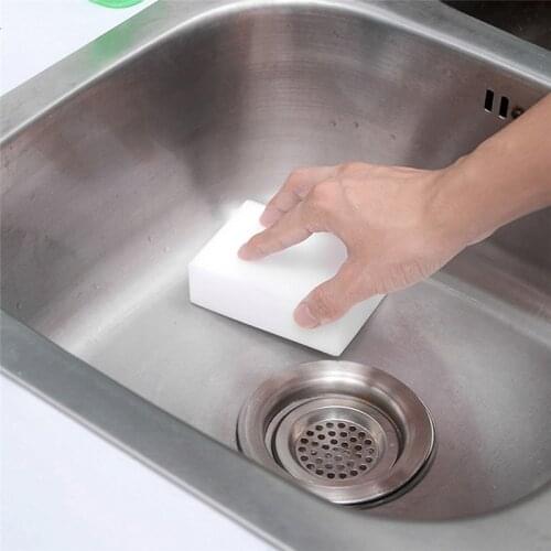 Magic Sponges Cleaning Dish Melamine Sponge Eraser Foam Spons Window Clean for Kitchen Bathroom Accessories Furniture Car Eponge