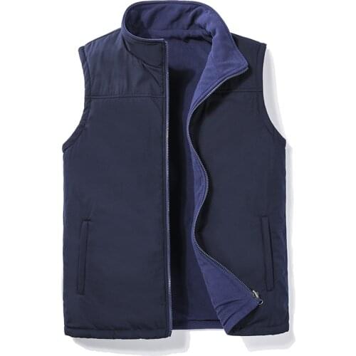 Vest Sleeveless Jacket Mens Autumn Spring 2021 Vest Men Soft Warm Waistcoat Fleece Jackets Male Big Size 5XL Outdoor Casual