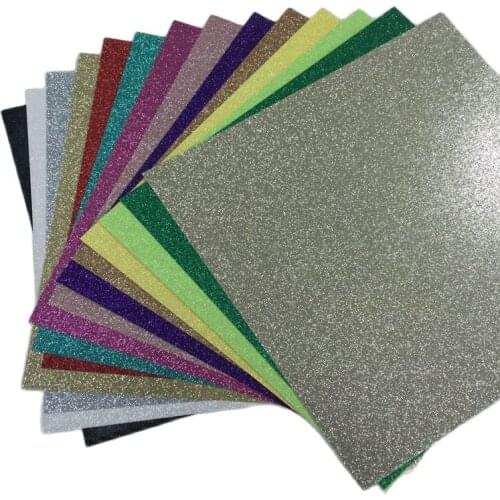 300piece 12x12'' Glitter Craft Paper Cardstock Party Decoration Gift Wrapping Paper Card Making DIY Scrapbook Paper Craft