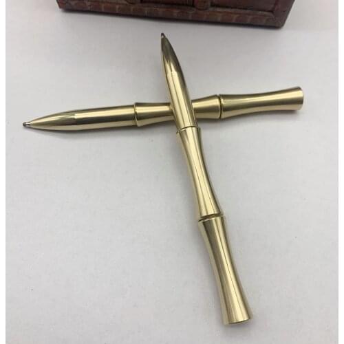2PCS / Lot brass pen signature pen writing pen gift pen