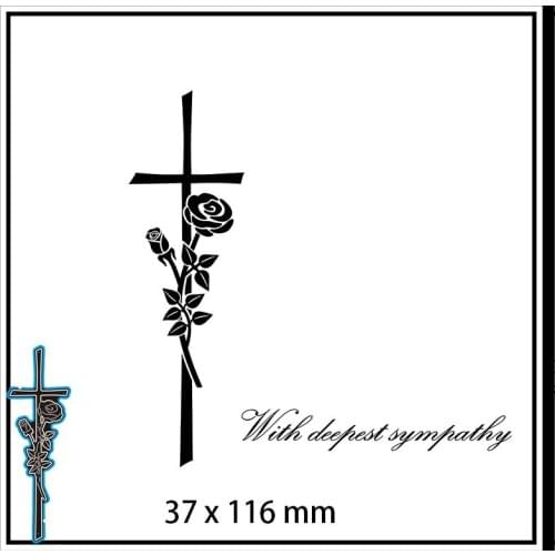 37*116mm Flower Anchor New Cutting Dies Scrapbook Decoration Embossing Paper Craft Album Card Punch Knife Mold