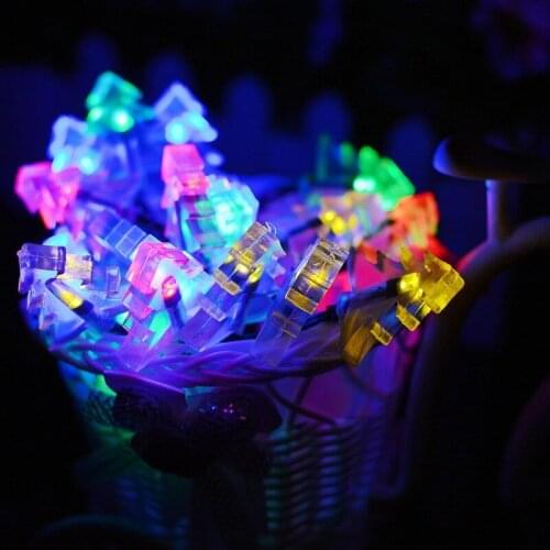 Solar Light String 30LED Christmas Tree Holiday Wedding Garden Decoration Energy Saving Lantern Outdoor Garden Landscape Light