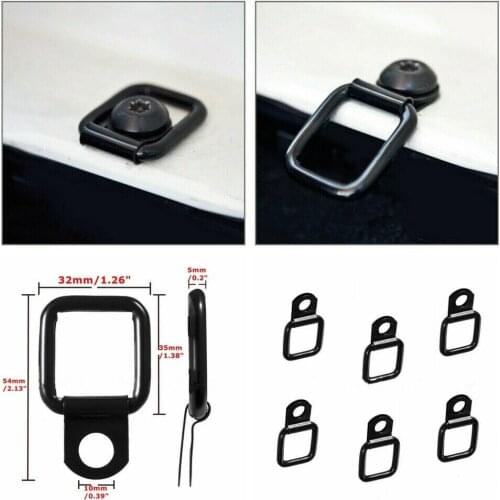 Fixing Tie-down D-ring For Jeep Wrangler JK JKU 2007-2018 Loop Parts Point Anchor