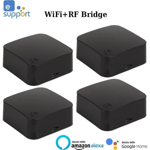 EWeLink WIFI RF Bridge 433MHz Smart Home Automation Module Wireless Switch Universal Timer DIY Convert For Alexa Google Home