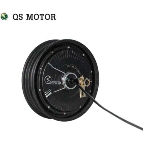 QS Motor 10*2.15inch 2000W 212 V1.12 60kph BLDC Motor Brushless and Gearless in Wheel Hub Motor for Electric Scooter