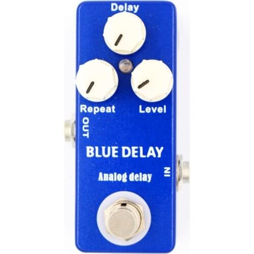 Pedal Guitarra Mini Blue Delay Guitar Effect Pedal Delay Pedal