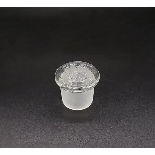 Glass stopper,Glass hollow plug,Joint 40/22,Grinding flat plug,Hollow plunger