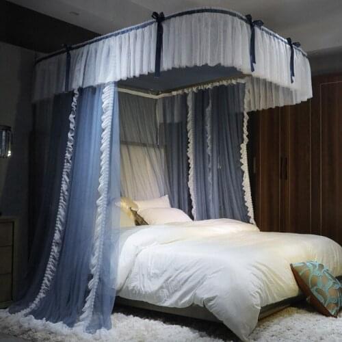 Lace MOSQUITO NET Extra Large for Twin Queen and King Size Bed Canopy for Bed Quick and Easy Installation Insect Fly Protect