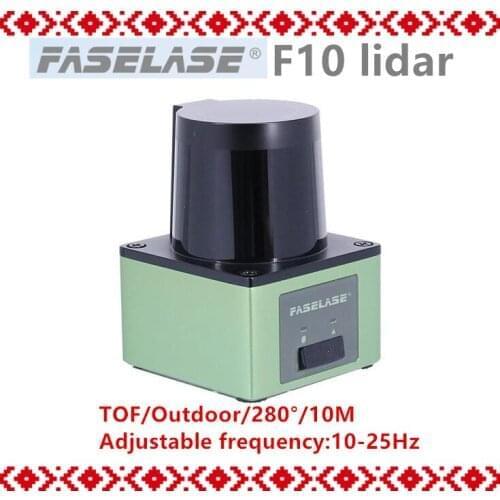 TOF 10m outdoor waterproof dust-proof IP65 industrial-grade lidar obstacle avoidance navigation AGV large-screen interaction