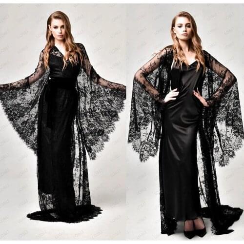 LO&LI Womens Sexy Robe Dress Lingerie Summer Robe Silk Satin Robe Bridal Wedding Bridesmaid Bride Kimono Dressing Gown