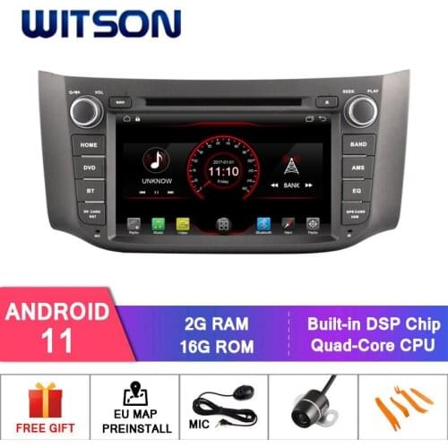 WITSON Android 11 auto dvd gpsFor NISSAN SYLPHY(2012-2013)/B17(2012-2013)-EU Version 2GRAM 16GROM Car Multimedia System