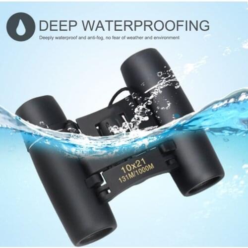 10x21Binoculars Outdoor Observation Field Exploration Tool Compact Portable Mid-Autumn Festival Moon Watching Concert Binoculars