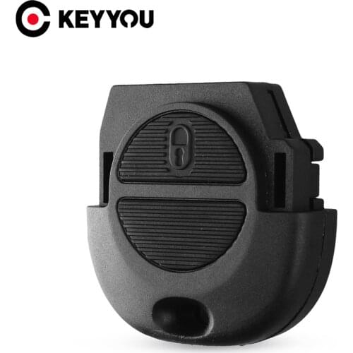 KEYYOU 15x 2 Buttons For Nissan Micra Almera Primera X-Trail Remote Flip Fob Car Key Shell Cover Case Styling