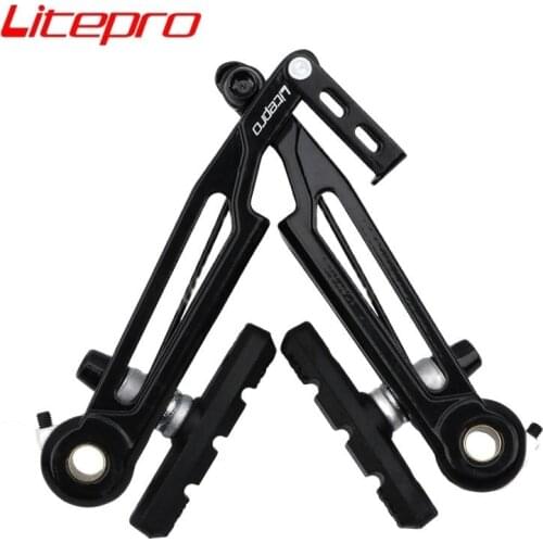 Litepro Ultralight V Brake Aluminum Alloy 6061 Arm Length 110mm 412 Folding Bike 406 451 V Brake Caliper