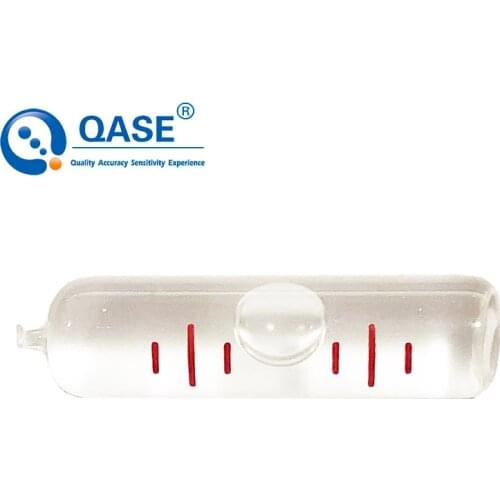 Long Glass Bubble Spirit Level Ampoules For Frame Column Leveler Bar Level Measuring Instrument