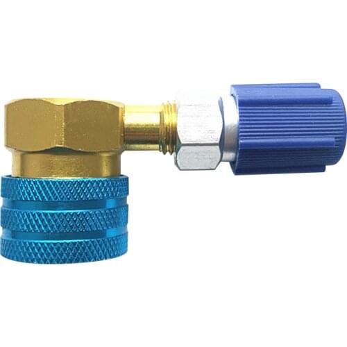 R1234YF to R134A Low Side Quick Coupler Adapter Car Air-conditioning Fitting Connector for Car Air-Conditioning AC Charging